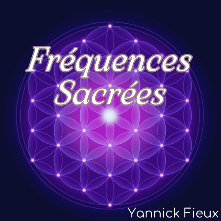 Pochette de l'album Fréquences Sacrées — Yannick Fieux