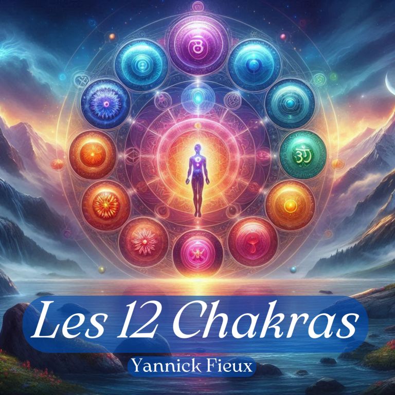 Pochette de l'album Les 12 Chakras — Yannick Fieux